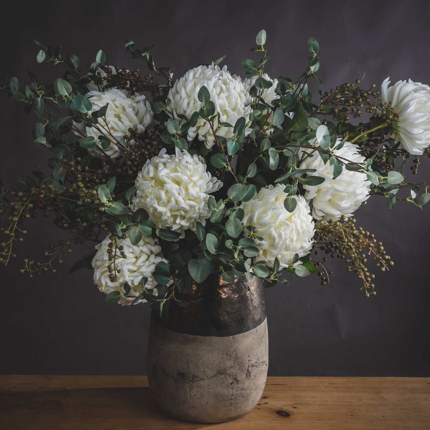 Large White Chrysanthemum