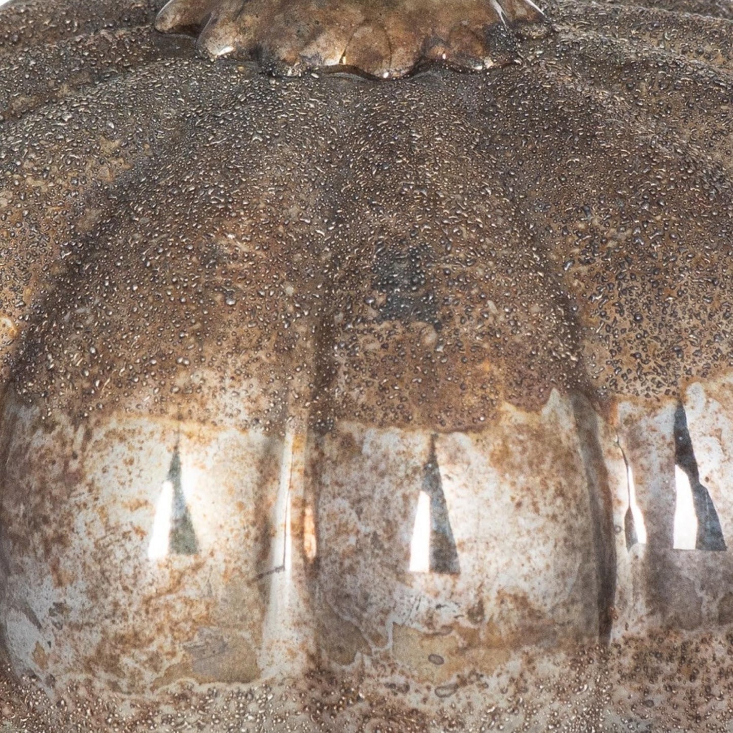 The Lustre Collection Decorative Burnished Mini Pumpkin