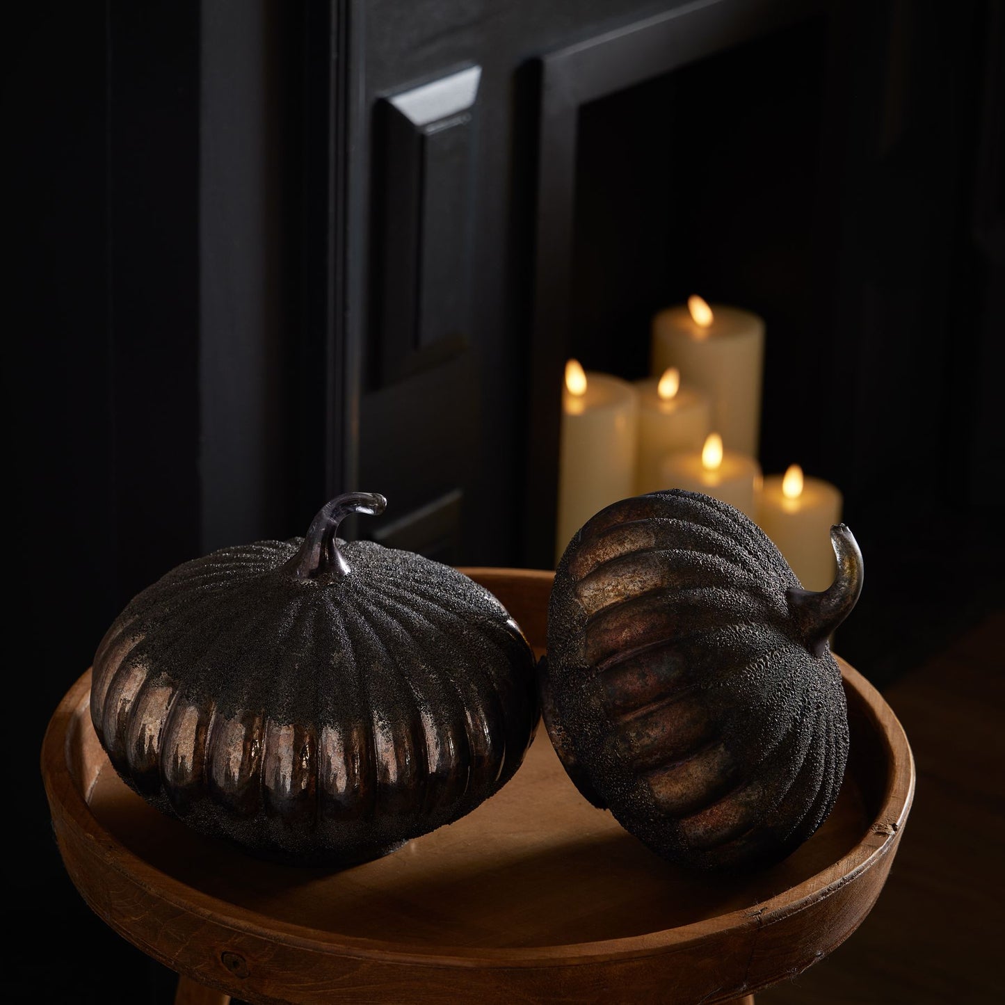 The Lustre Collection Decorative Burnished Pumpkin