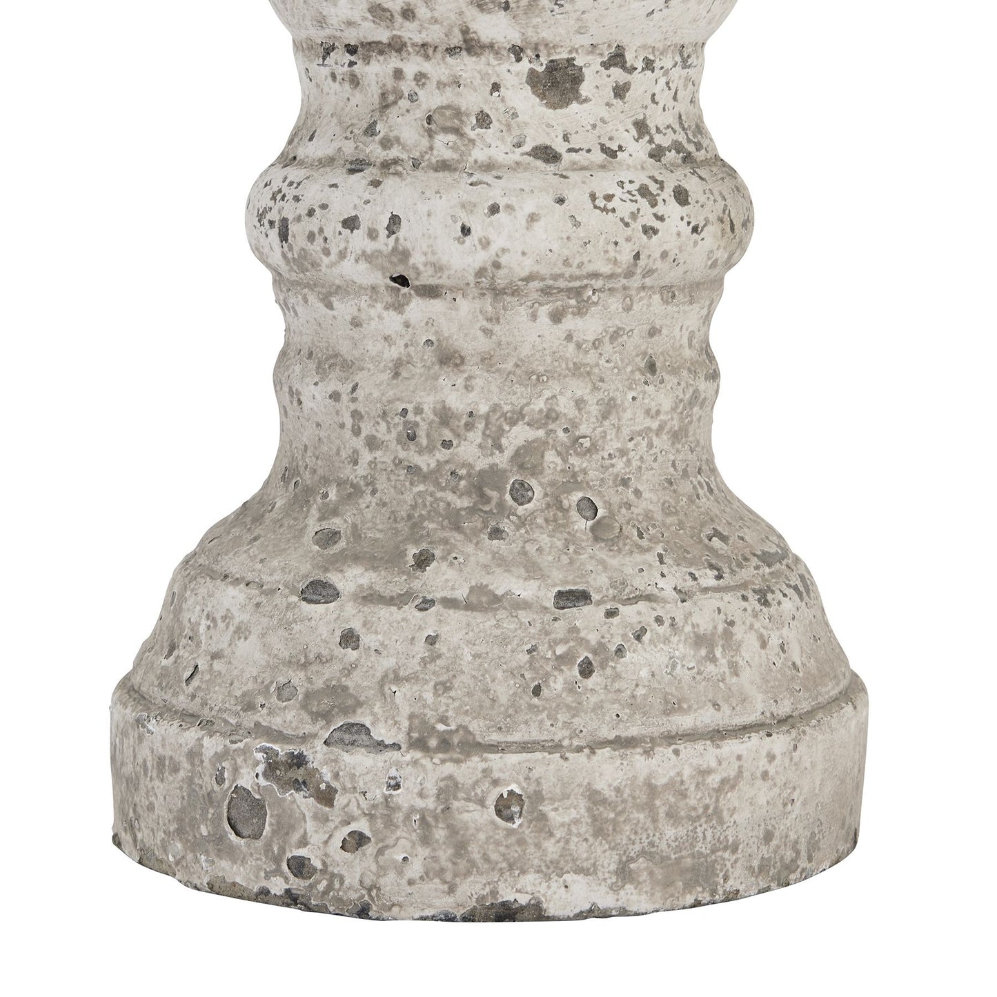 Stone Effect Column Candle Holder