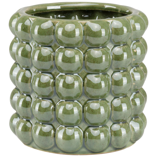 Seville Collection Olive-Green Bubble Planter