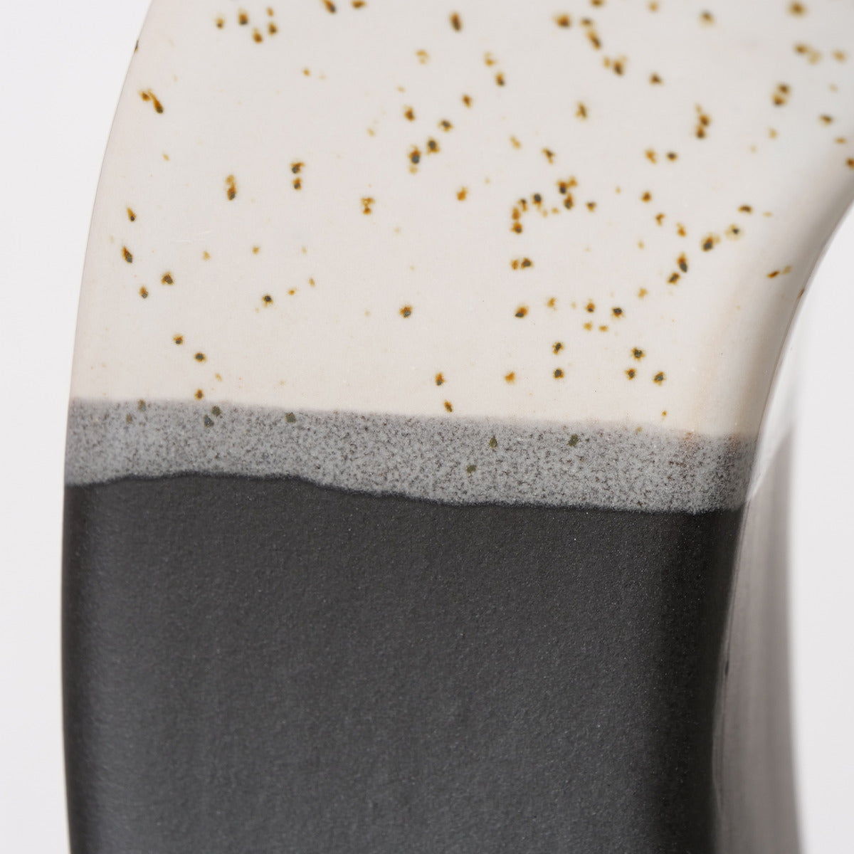 Black and White Stone Effect Vase